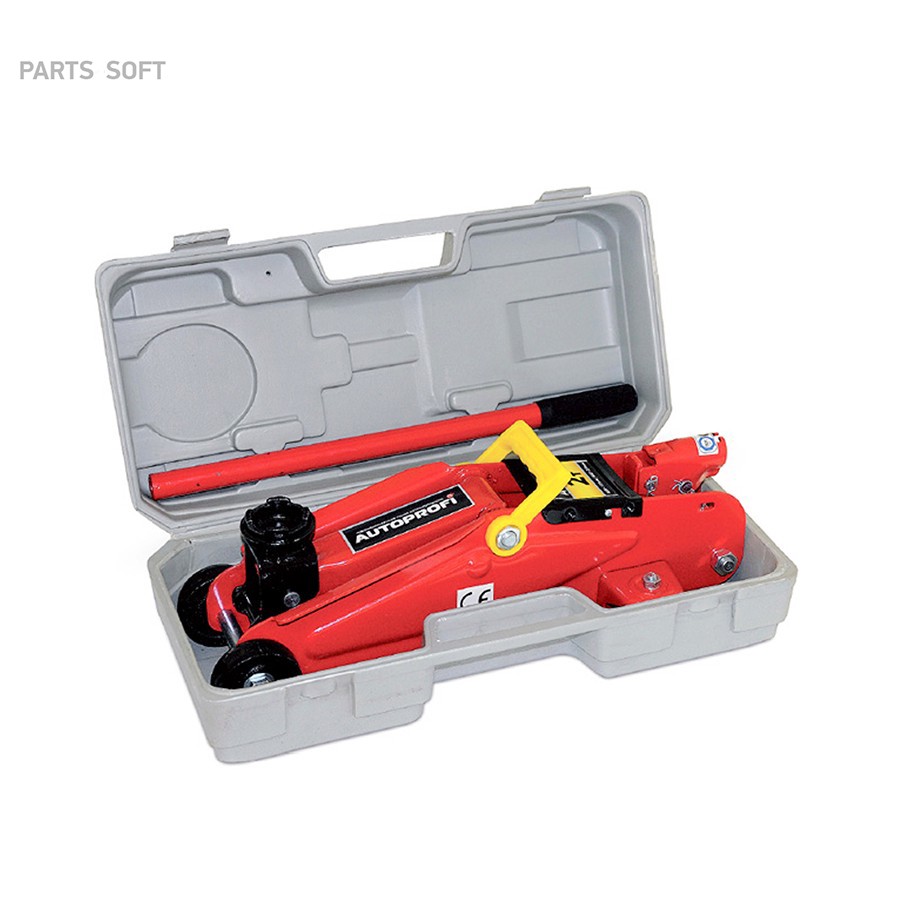 Домкрат подкатной 2 т AUTOPROFI 135 - 330 мм в кейсе - AUTOPROFI None None